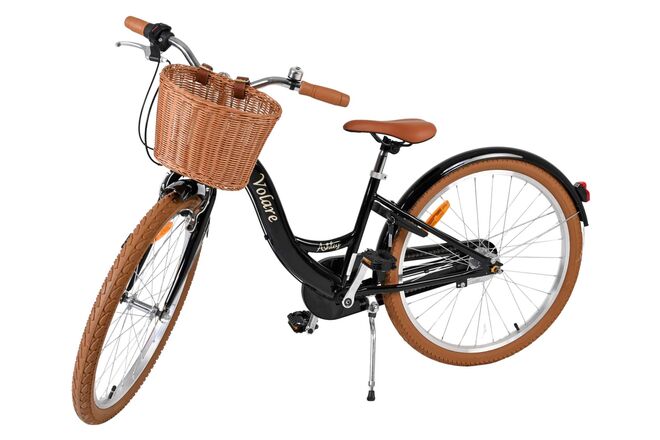 Volare Ashley Kinderfiets - Meisjes - 24 inch - Zwart - Nexus 3