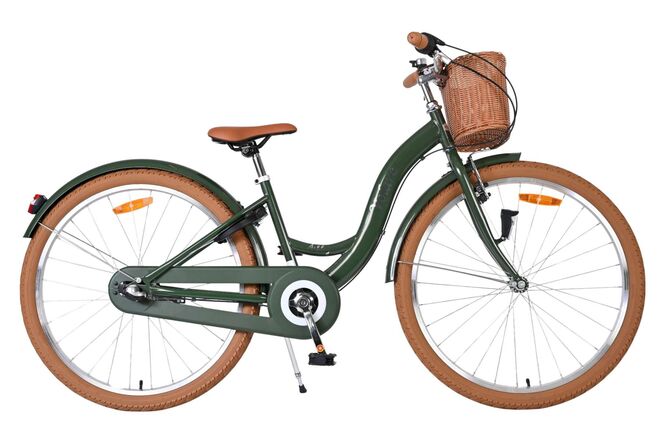Rower dziecięcy Volare Ashley – dziewczęcy – 26 cali – zielony – Nexus 3 biegi
