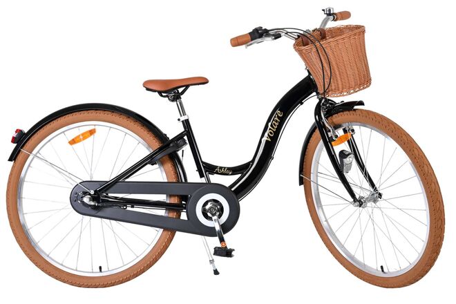 Volare Ashley Kinderfiets - Meisjes - 26 inch - Zwart - Nexus 3 versnellingen