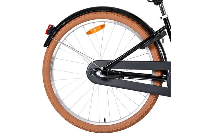 Volare Ashley Kinderfiets - Meisjes - 26 inch - Zwart - Nexus 3 versnellingen