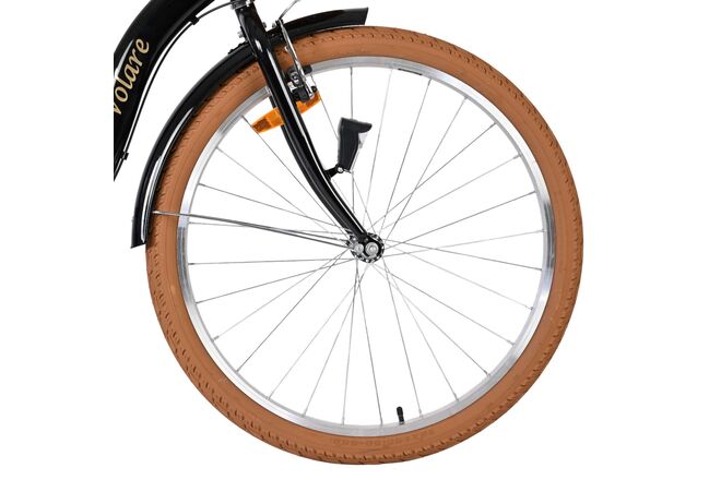 Volare Ashley Kinderfiets - Meisjes - 26 inch - Zwart - Nexus 3 versnellingen