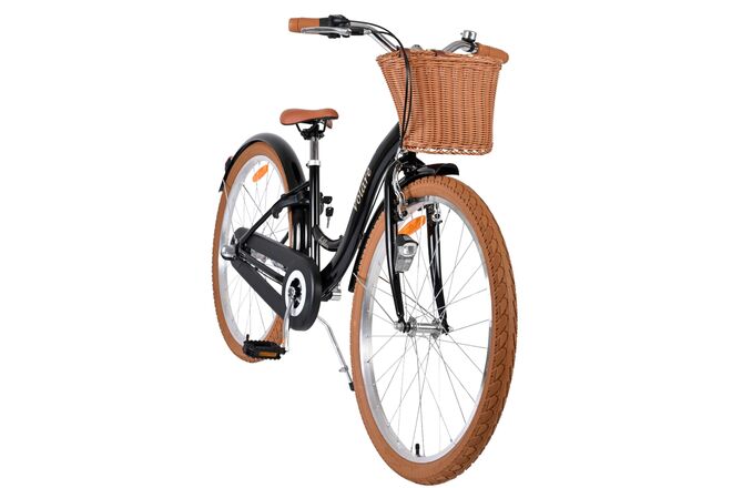 Volare Ashley Kinderfiets - Meisjes - 26 inch - Zwart - Nexus 3 versnellingen