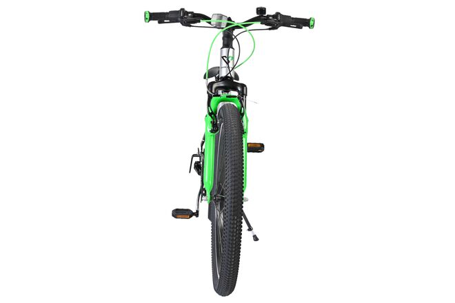 Volare Boost Kinderfiets - 24 inch - 21 Speed - Zilver/Groen