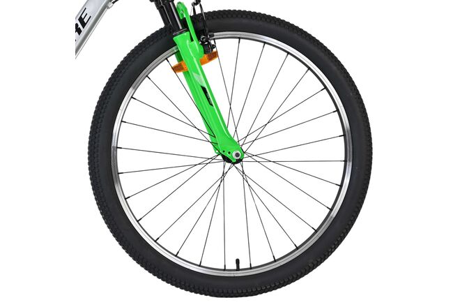 Volare Boost Kinderfiets - 26 inch - Zilver/Groen - 21 Speed