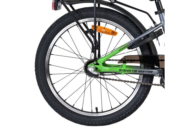 Volare Explorer Kinderfiets - Jongens - 20 inch - Donkergrijs - Nexus 3