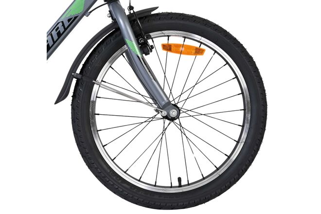 Volare Explorer Kinderfiets - 20 inch - 7 Speed - Donkergrijs