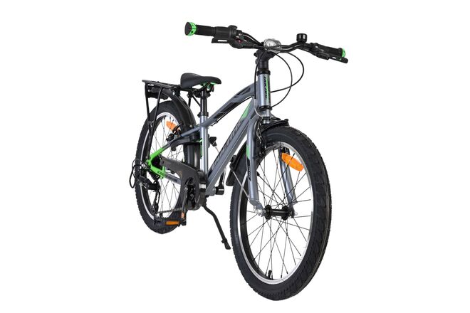 Volare Explorer Kinderfiets - 20 inch - 7 Speed - Donkergrijs