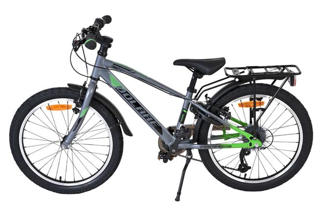Volare Explorer Kinderfiets - 20 inch - 7 Speed - Donkergrijs