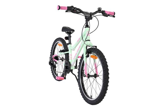 Volare Milano Kinderfiets - Meisjes - 20 inch - Mintgroen- 6-speed
