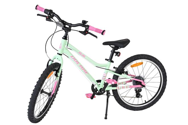 Volare Milano Kinderfiets - Meisjes - 20 inch - Mintgroen- 6-speed