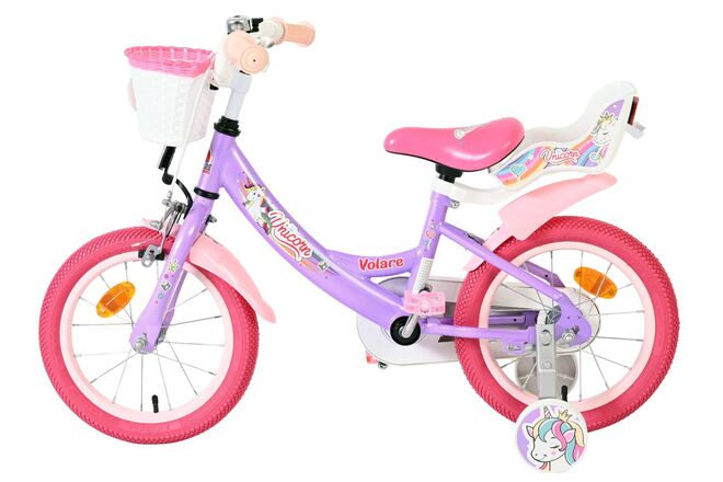Volare Unicorn Kinderfiets - Meisjes - 14 inch - Paars [CLONE]