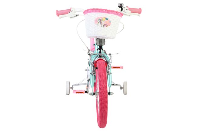 Volare Unicorn Kinderfiets - Meisjes - 16 inch - Groen - Twee Handremmen [CLONE]