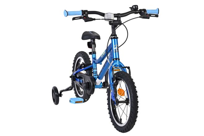 Volare Venom Kinderfiets - Jongens - 14 inch - Blauw - Twee handremmen