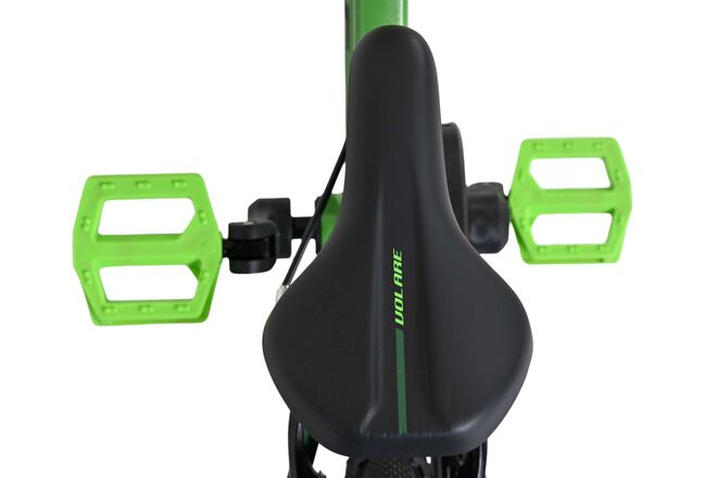 Volare Venom Kinderfiets - Jongens - 14 inch - Groen - Twee handremmen