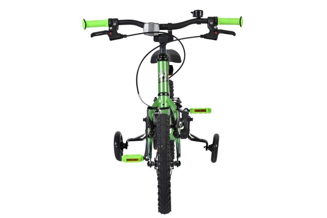 Volare Venom Kinderfiets - Jongens - 14 inch - Groen - Twee handremmen