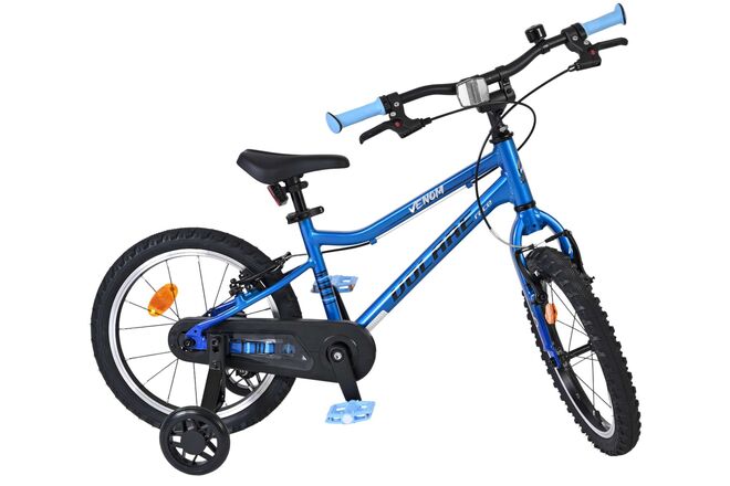 Volare Venom Kinderfiets - Jongens - 16 inch - Blauw- Twee Handremmen