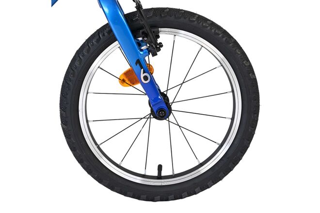 Volare Venom Kinderfiets - Jongens - 16 inch - Blauw- Twee Handremmen