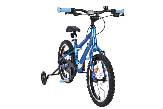Volare Venom Kinderfiets - Jongens - 16 inch - Blauw- Twee Handremmen