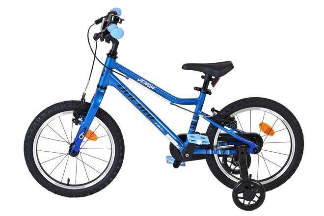 Volare Venom Kinderfiets - Jongens - 16 inch - Blauw- Twee Handremmen