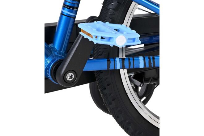 Volare Venom Kinderfiets - Jongens - 16 inch - Blauw- Twee Handremmen