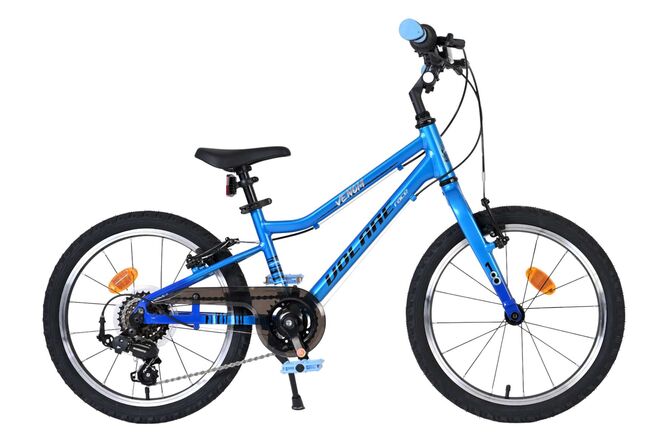 Volare Venom Kinderfiets - Jongens - 18 inch - Blauw - Twee handremmen