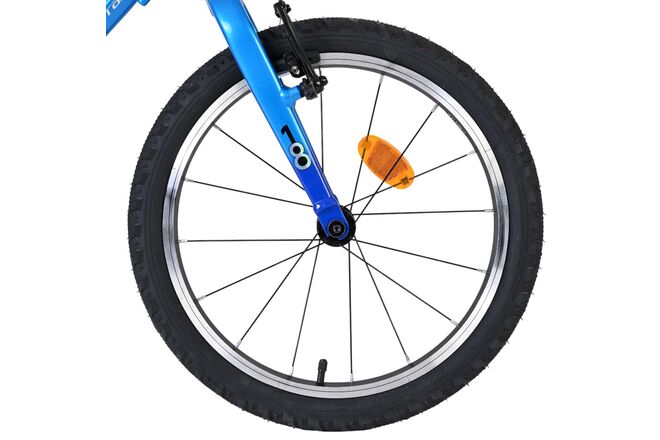 Volare Venom Kinderfiets - Jongens - 18 inch - Blauw - Twee handremmen