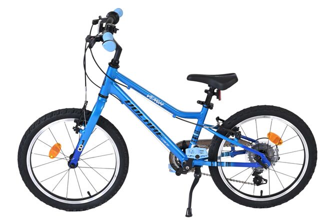 Volare Venom Kinderfiets - Jongens - 18 inch - Blauw - Twee handremmen