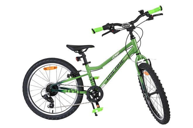 Volare Venom Kinderfiets - Jongens - 20 inch - Groen - Twee handremmen