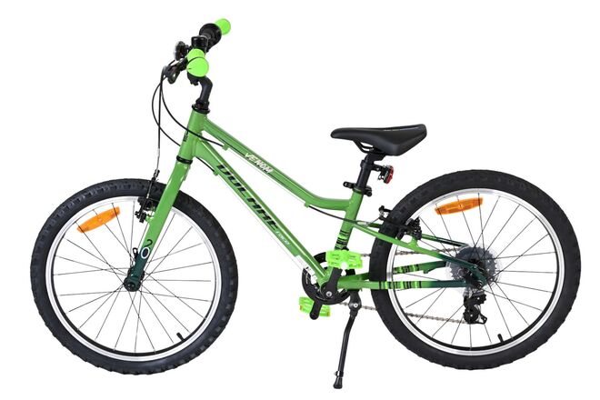 Volare Venom Kinderfiets - Jongens - 20 inch - Groen - Twee handremmen
