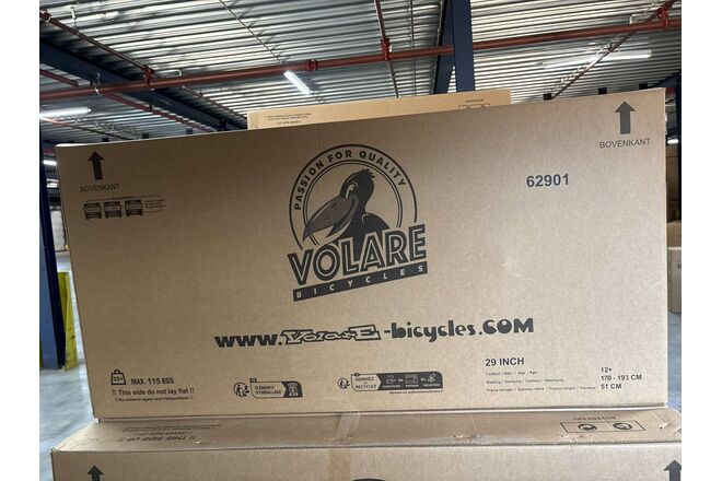 Volare X-Trail MTB - Jongens - 29 inch - L - Zwart - 21 versnellingen
