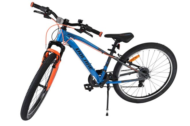 Volare Boost Kinderfiets - 24 inch - Blauw Grijs - 21 versnellingen