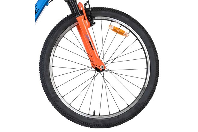 Volare Boost Kinderfiets - 24 inch - Blauw Grijs - 21 versnellingen