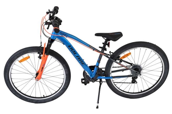 Volare Boost Kinderfiets - 24 inch - Blauw Grijs - 21 versnellingen
