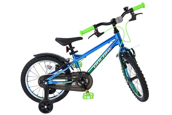Volare Chrome Children's Bicycle - Boys - 16 inch - Blue Green - Two Hand Brakes