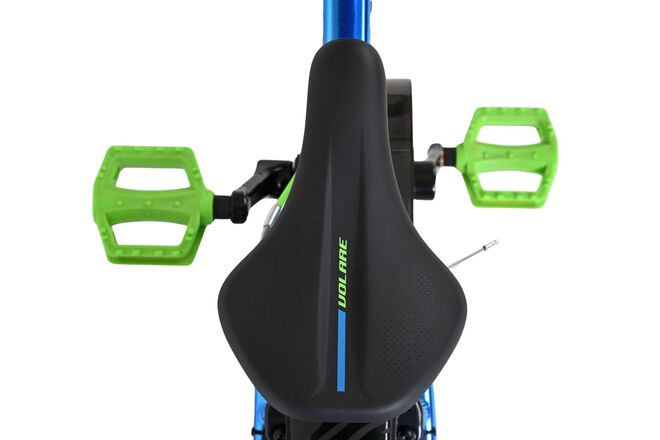 Volare Chrome Children's Bicycle - Boys - 16 inch - Blue Green - Two Hand Brakes