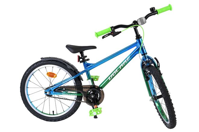 Volare Chrome Children's Bicycle - Boys - 18 inch - Blue Green