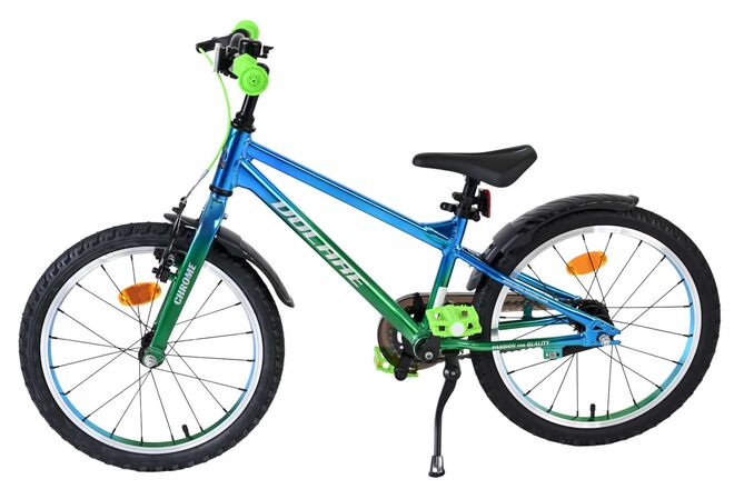 Volare Chrome Children's Bicycle - Boys - 18 inch - Blue Green