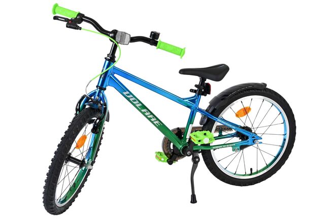 Volare Chrome Children's Bicycle - Boys - 18 inch - Blue Green