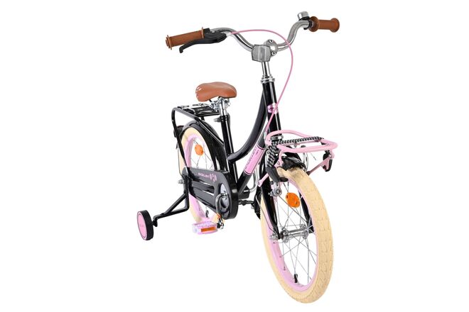 Volare Excellent Children's Bicycle - Girls - 16 inch - Black