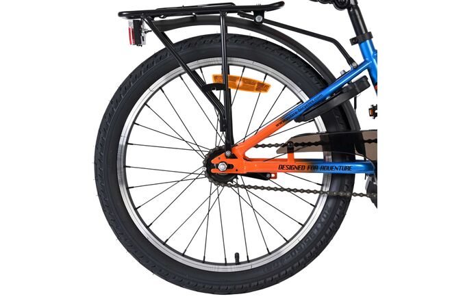Volare Explorer Children's Bike - Boys - 20 inch - Blue Orange