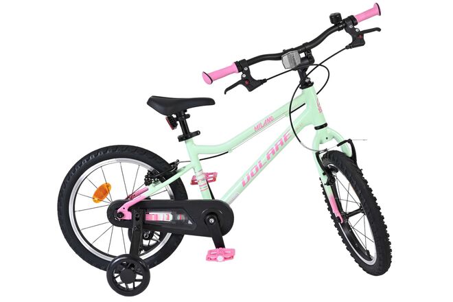 Volare Milano Kinderfiets - Meisjes- 16 inch - Mintgroen