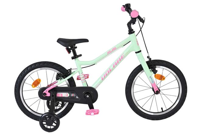 Volare Milano Kinderfiets - Meisjes- 16 inch - Mintgroen