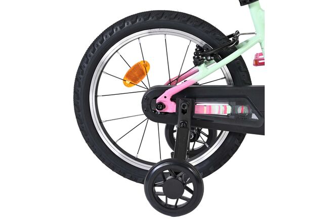 Volare Milano Kinderfiets - Meisjes- 16 inch - Mintgroen