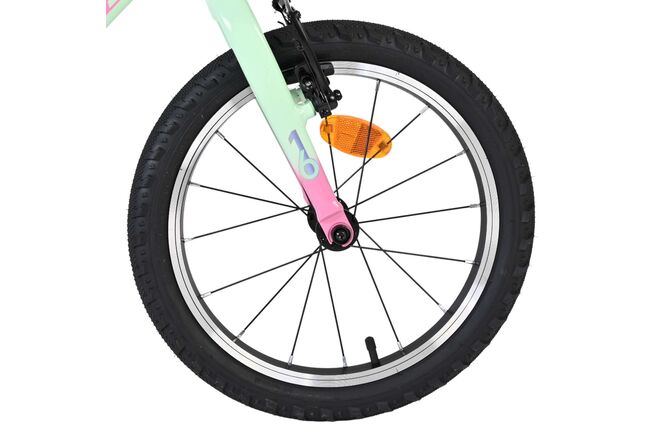 Volare Milano Kinderfiets - Meisjes- 16 inch - Mintgroen