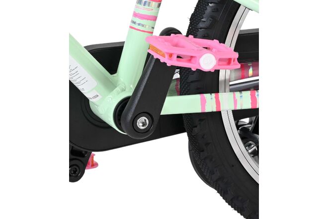 Volare Milano Kinderfiets - Meisjes- 16 inch - Mintgroen