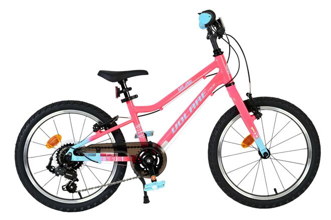 Volare Milano Kinderfiets - Meisjes - 18 inch - Roze - Nexus 3