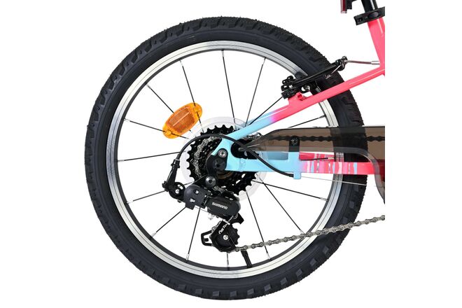 Volare Milano Kinderfiets - Meisjes - 18 inch - Roze - Nexus 3