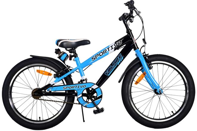 Volare Sportivo Kinderfahrrad – Jungen – 20 Zoll – Blau – Zwei Handbremsen