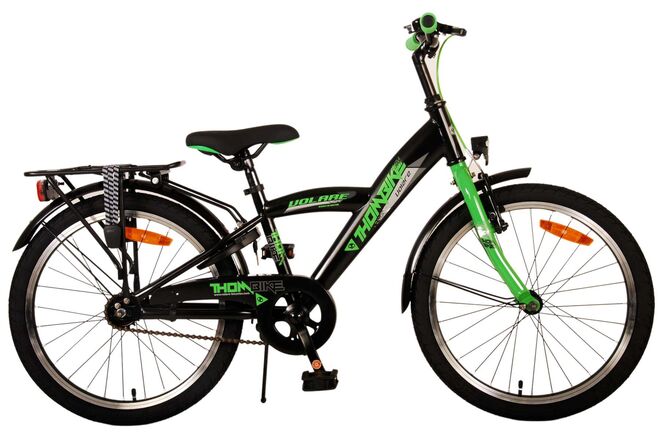 Volare Thombike Kinderfahrrad – Jungen – 20 Zoll – Schwarz Grün