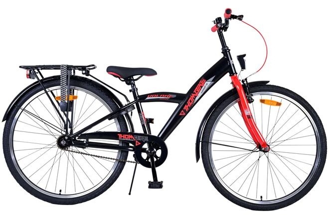 Volare Thombike Kinderfahrrad – Jungen – 26 Zoll – Schwarz Rot